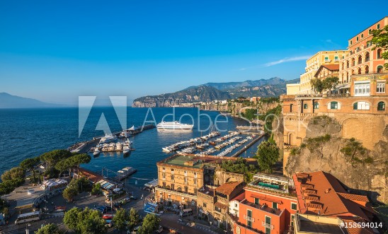 Picture of Panoramic view of Sorrento the Amalfi Coast Italy